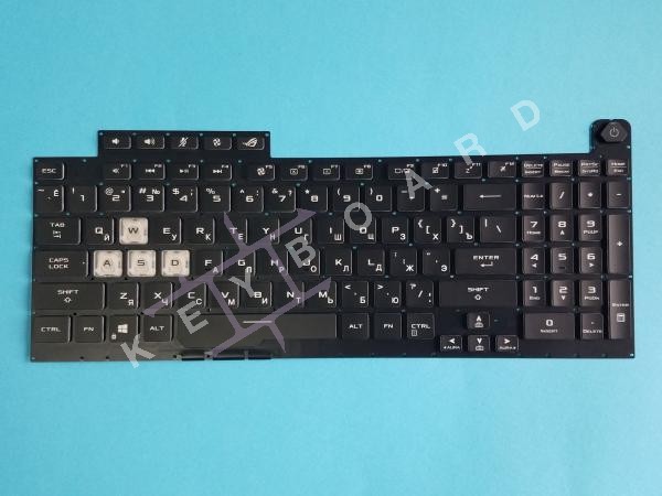 Клавіатура до ноутбука Asus Rog Strix G17 G712LW